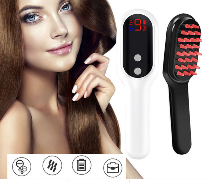 Electric Head Magnetic Therapy Hair Growth Comb