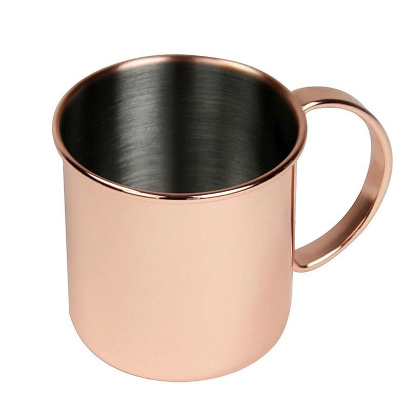 Rose Gold Stainless Steel Cocktail Glass