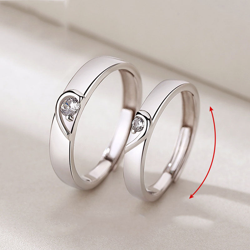 The dual Fashion Retro Couple Ring