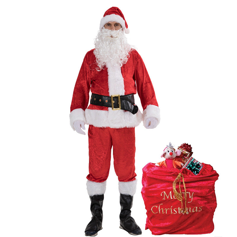 Premium Santa Claus Costume Suit