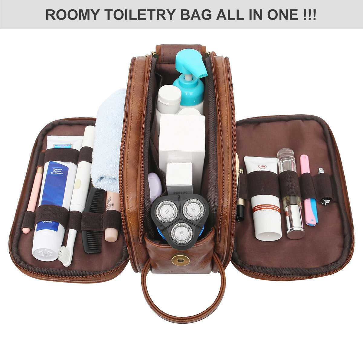 Men's Toiletry Travel Storage Bag