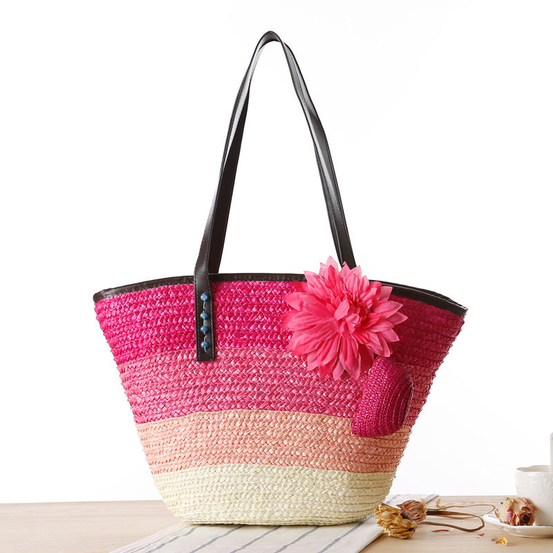 The Plaited Beach Shoulder Bag