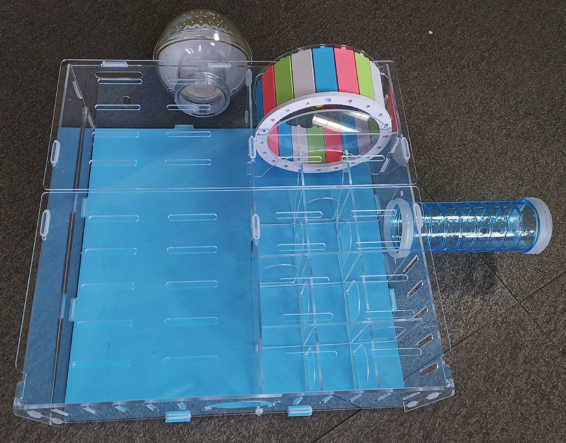 Acrylic Hamster Cage Villa