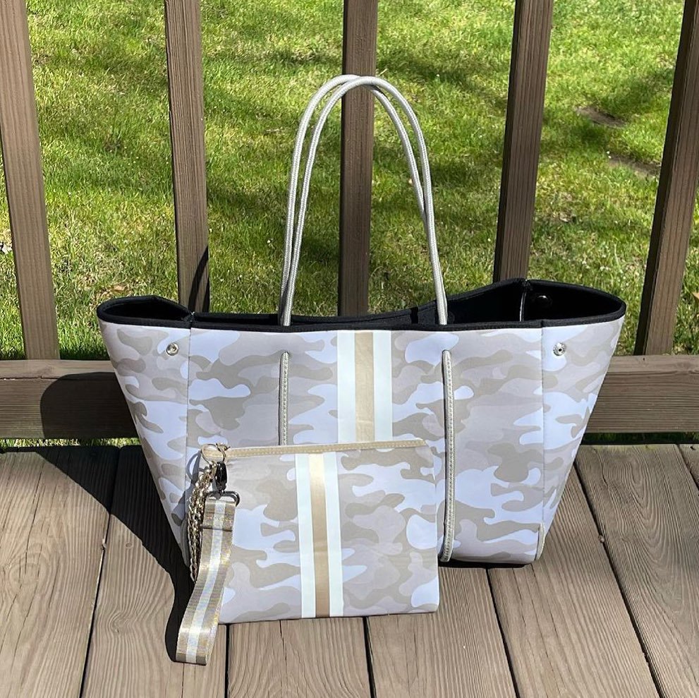 The Mom Neoprene Beach Bag