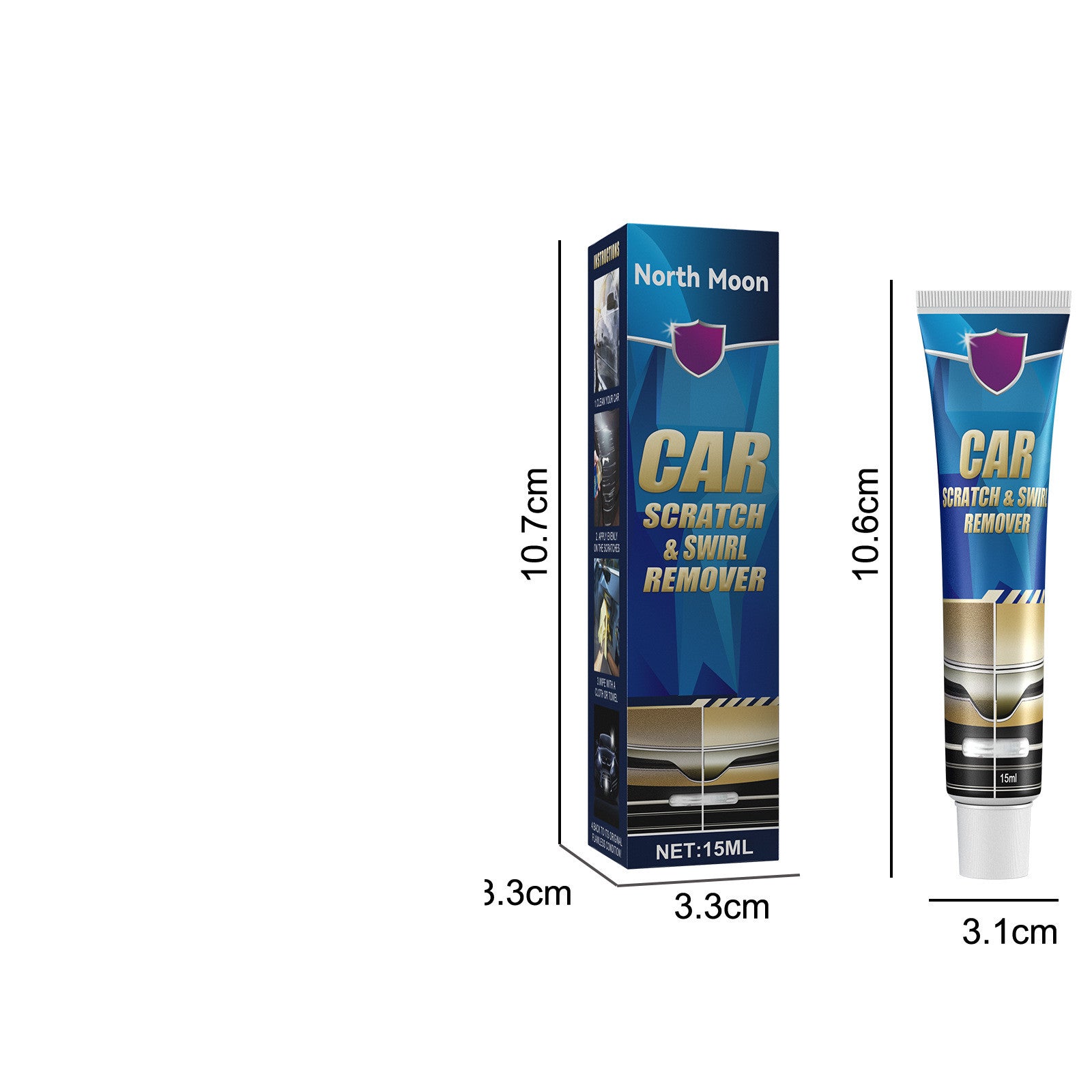 Car Scratch Recovery Cream Paint