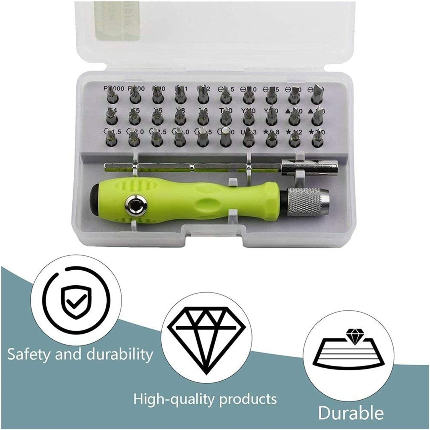 Small Magnetic Screwdriver Professional Set Repair Tool Kit