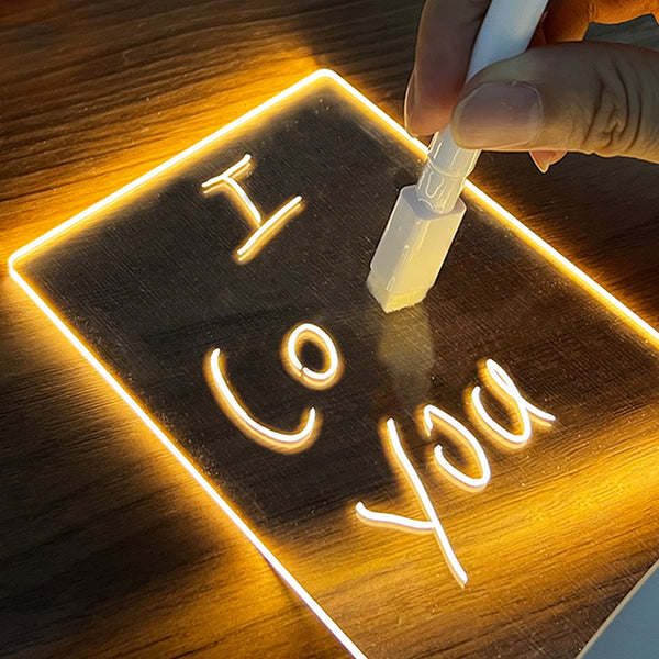 Creative Note Board Led Light