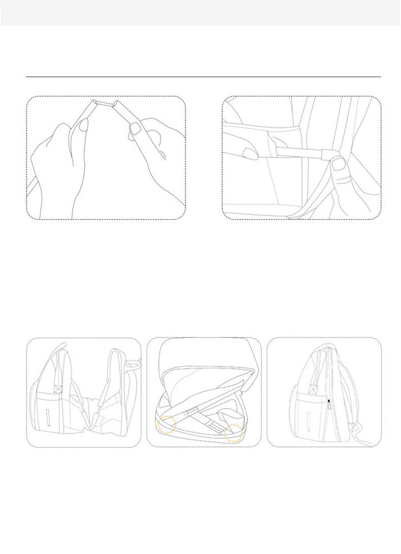 The Folding Crib Multi-purpose Backpack
