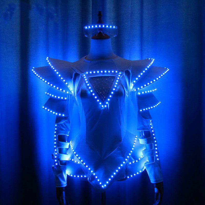 Impresive Full-color LED Light-up Skirt Costume