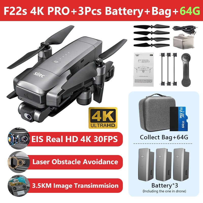 F22s 4K PRO Quadcopter Drones