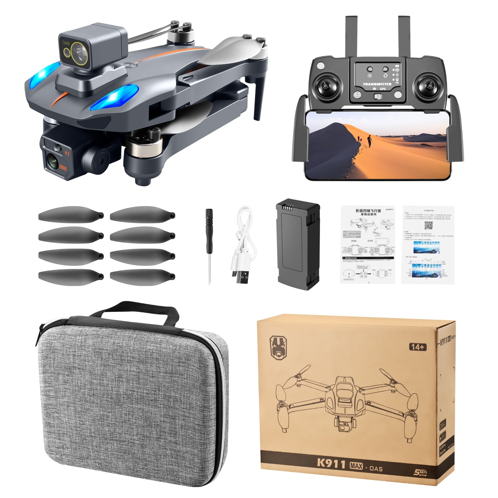 The Foldable Professional Quadcopter HD Camera Drones