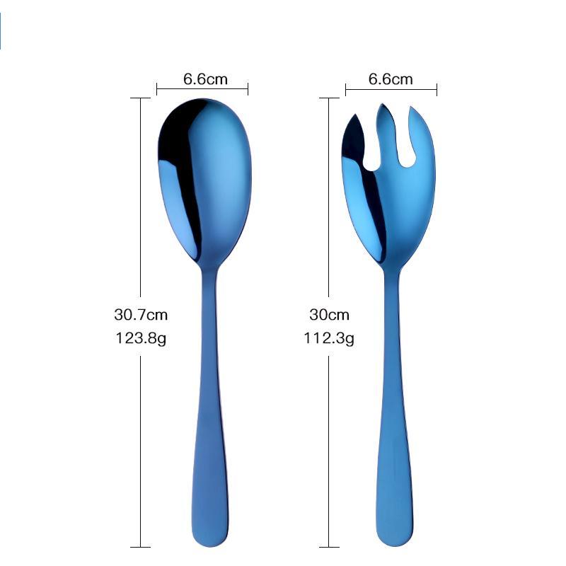 Shiny Spoon & Salad Fork