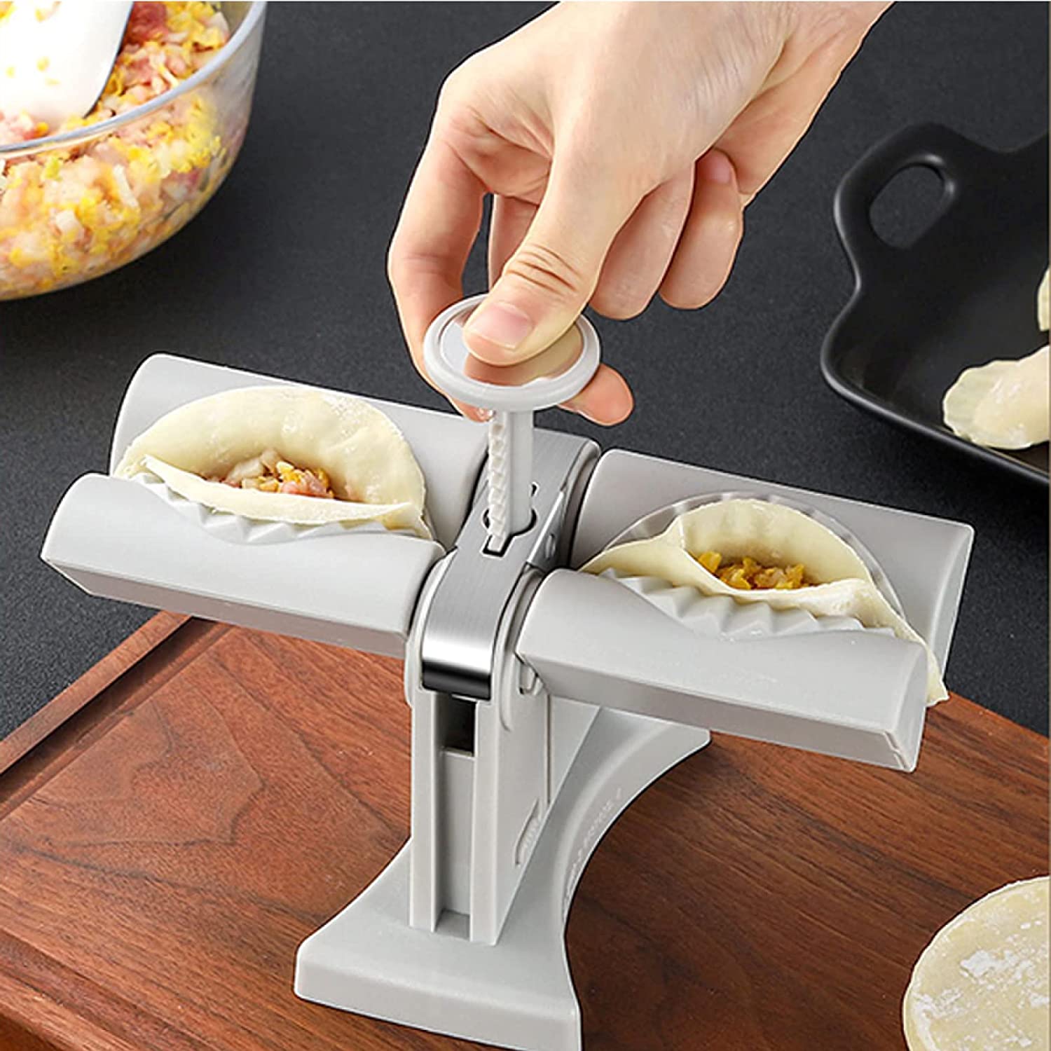 The Double Head Dumpling Mold