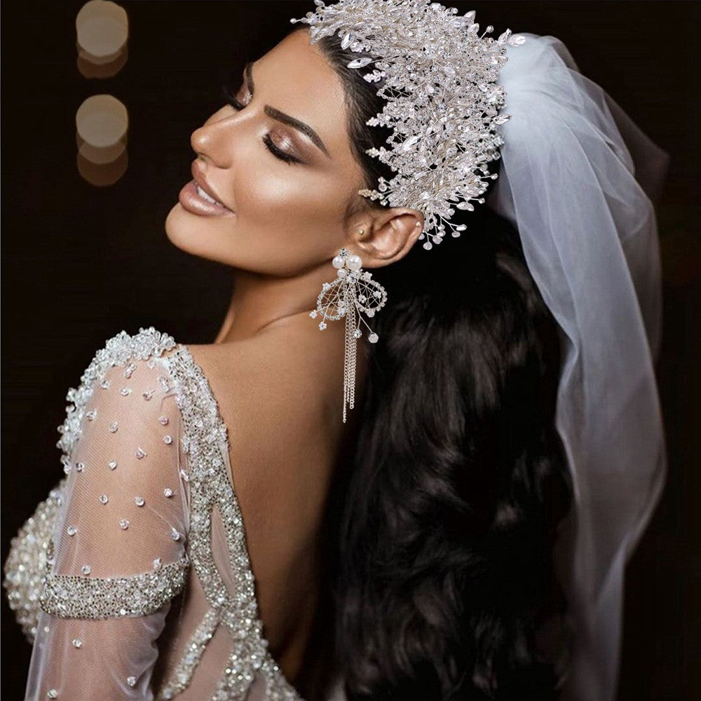 Bridal Tiara Crystal Crown