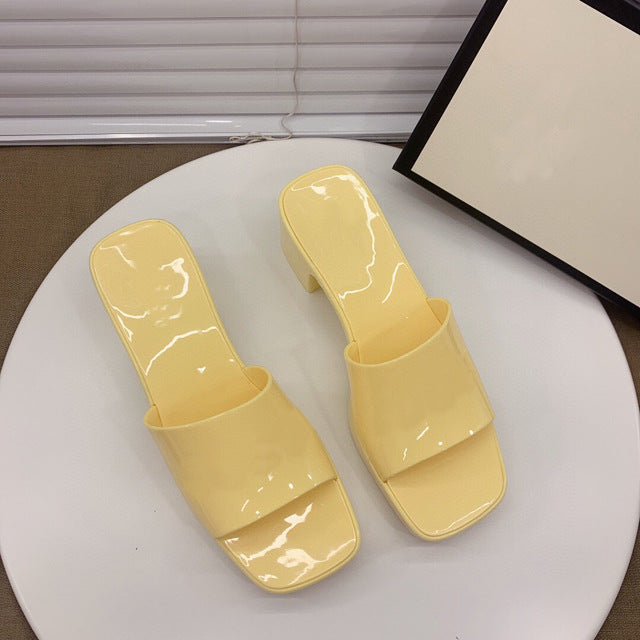 The Jelly Look Sandals