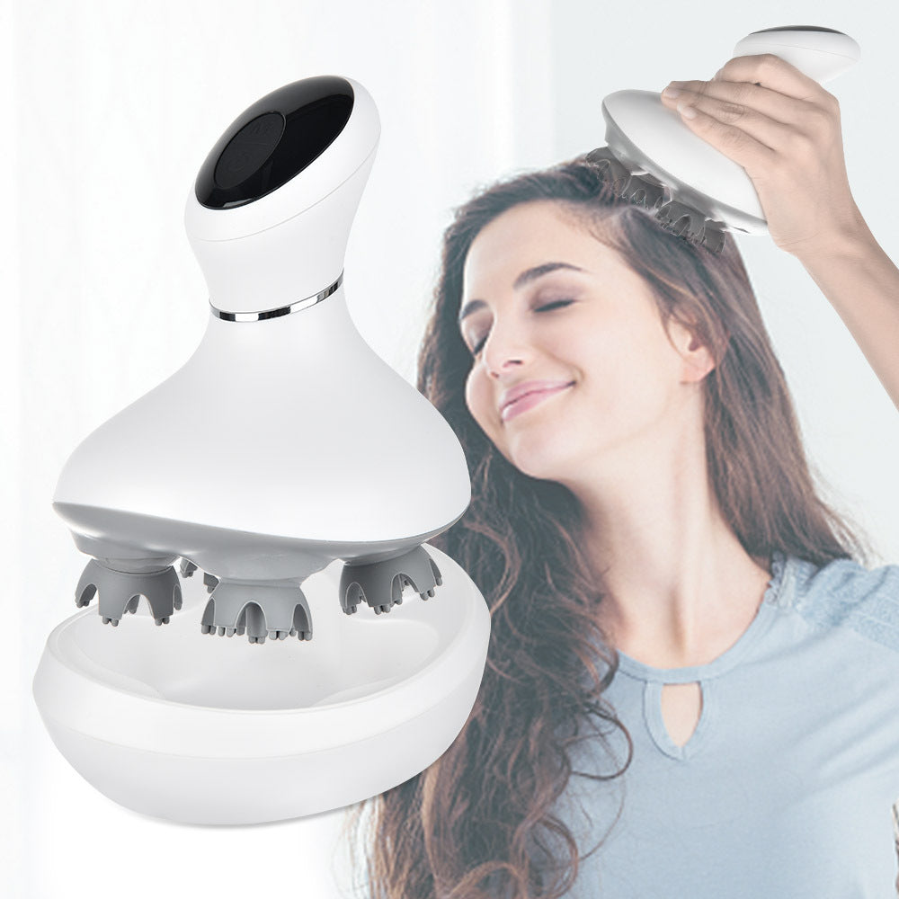 3D Kneading And Relaxing Head Massager