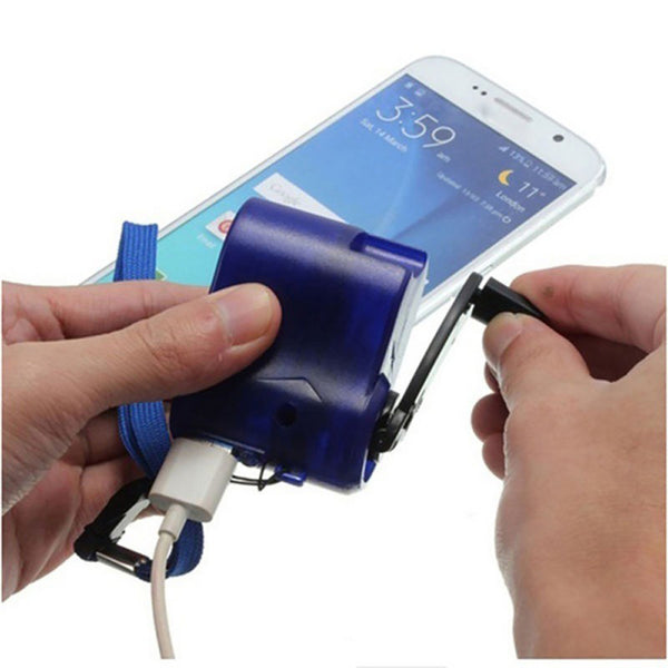 Mobile Phone Emergency Hand-cranked Charger