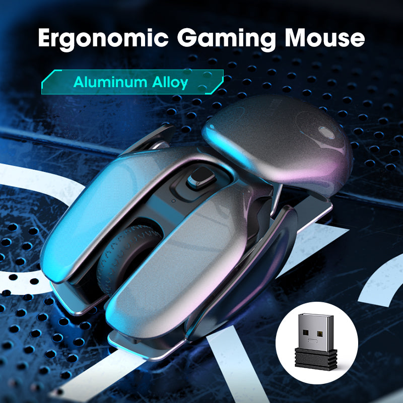 Aluminum Alloy Wireless Gaming Mouse