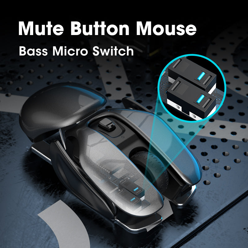 Aluminum Alloy Wireless Gaming Mouse