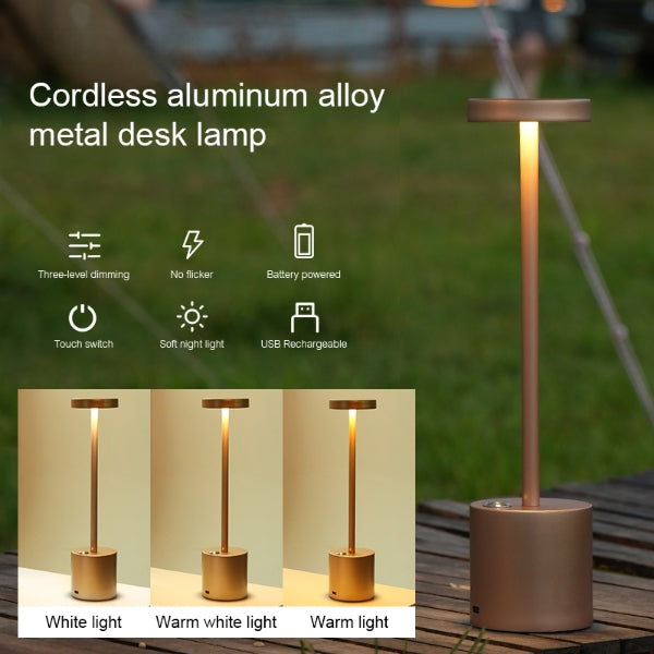 LED Waterproof Rechargeable Desk Lamp