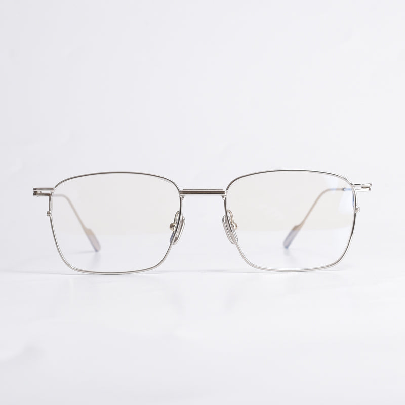 Square AS Metal Frame Glasses