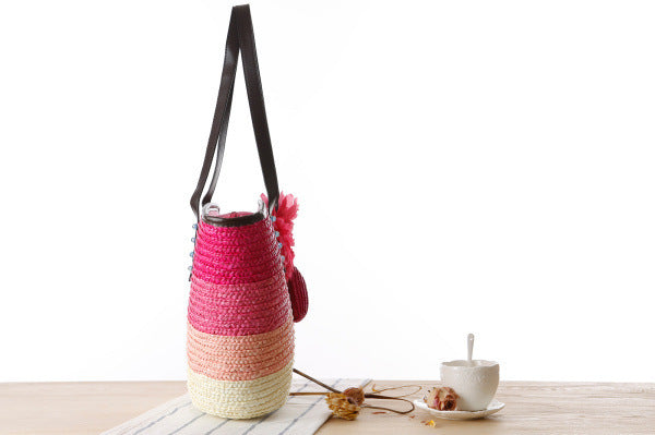 The Plaited Beach Shoulder Bag