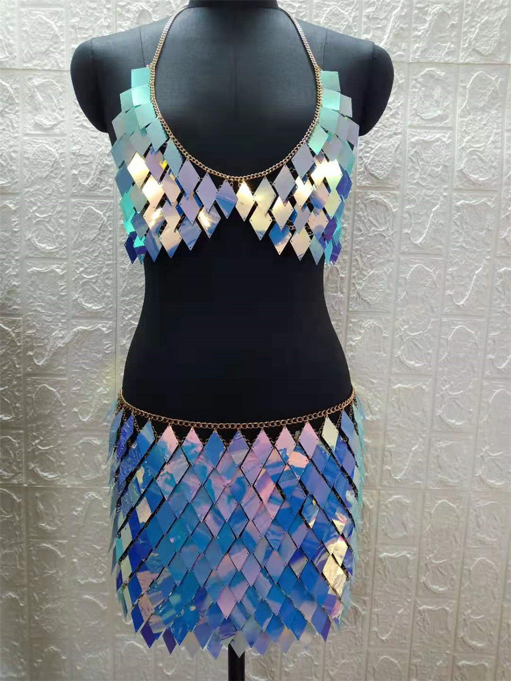 Handmade Metal Sequin Set