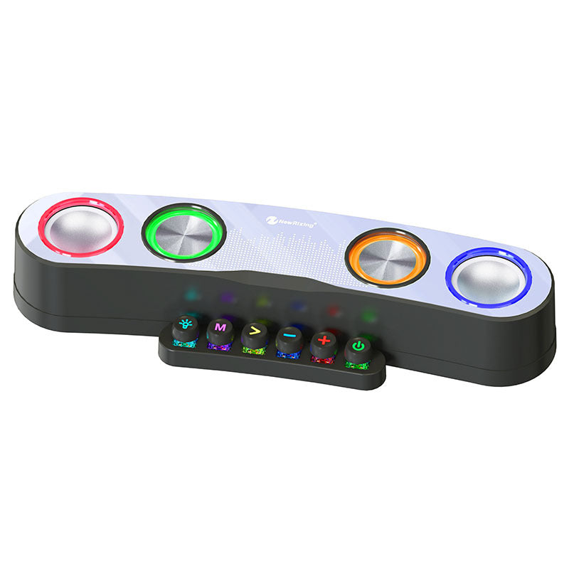 Desktop Colorful Gaming Bluetooth Led Speaker