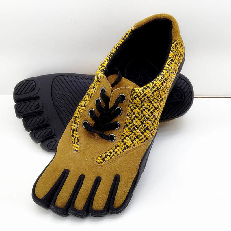 Lace-up Five-toed Non-slip Shoes
